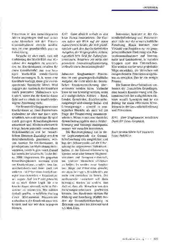 Vorschauseite 4: Für eine neue Präventionskultur