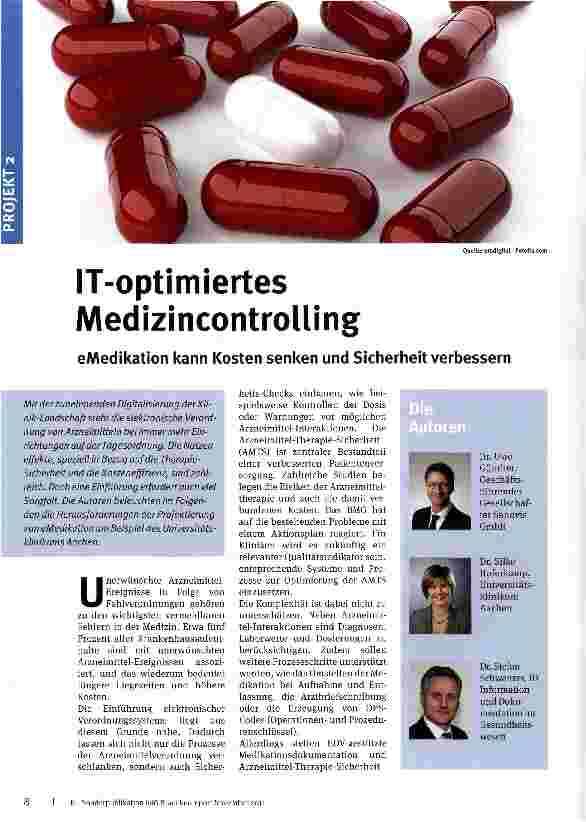 Vorschauseite 1: IT-optimiertes Medizincontrolling