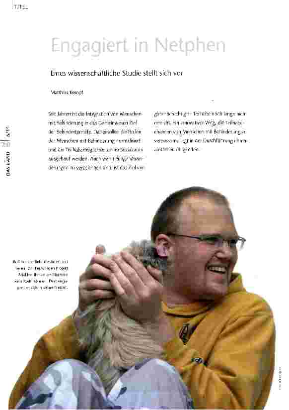 Vorschauseite 1: Engagiert in Netphen