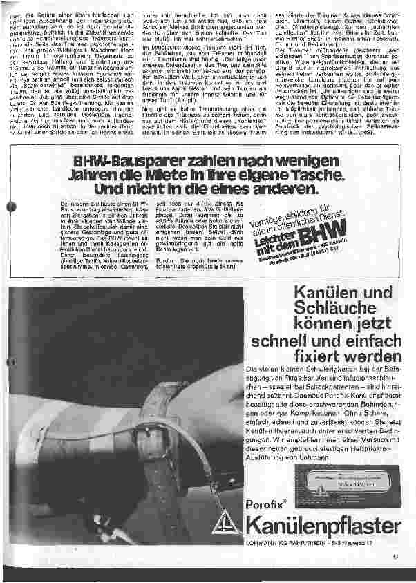 Vorschauseite 3: Die Schwester in der Psychiatrie 37. Folge: Grundlagen d. Neurosenlehre B > Grundbegriffe der Psychoanalyse