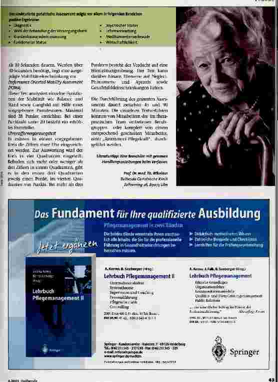 Vorschauseite 2: Geriatrisches Assessment