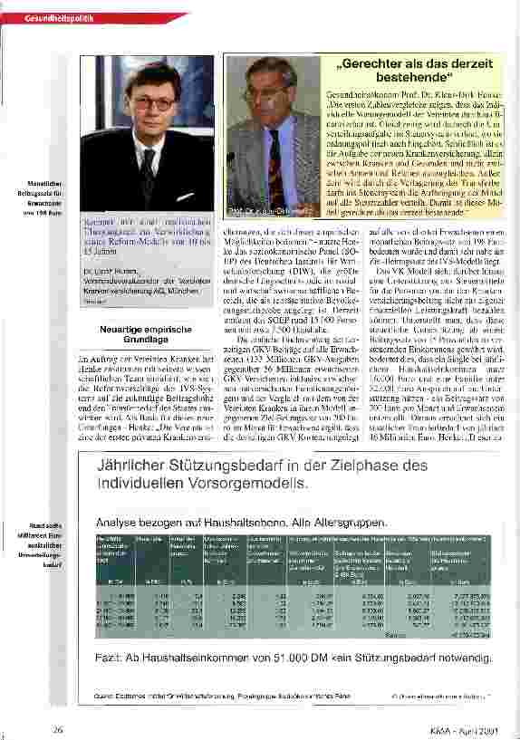 Vorschauseite 2: Der Umstieg auf die Kapitaldeckung ist machbar!