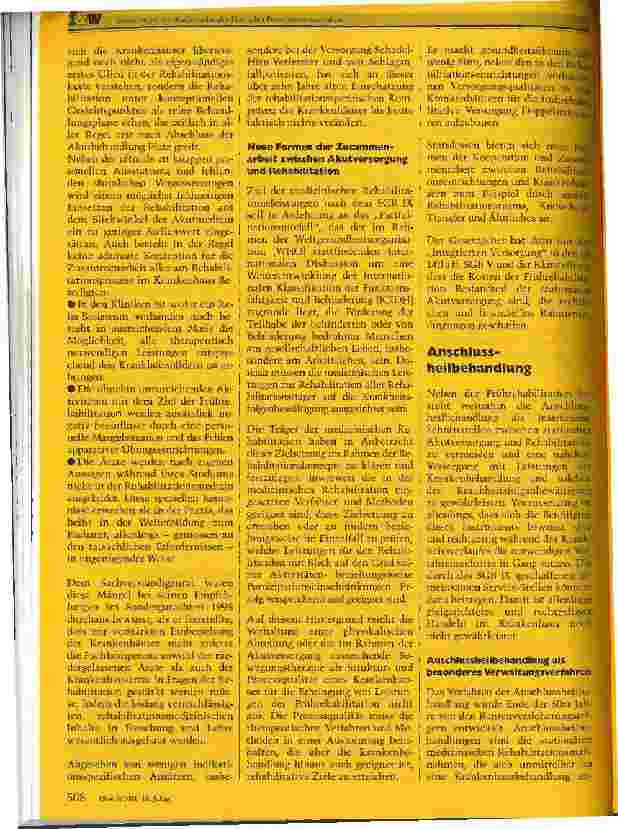 Vorschauseite 4: Frührehabilitation und Anschlussheilbehandlung Instrumente der nahtlosen Versorgung
