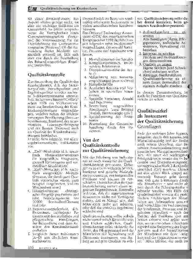Vorschauseite 2: Qualitätssicherung im Krankenhaus