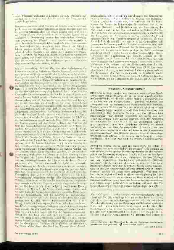 Vorschauseite 4: Wirtschaftliche Sicherung der Krankenhäuser