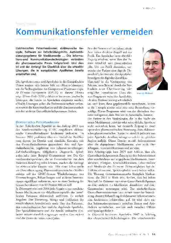 Vorschauseite 1: Kommunikationsfehler vermeiden