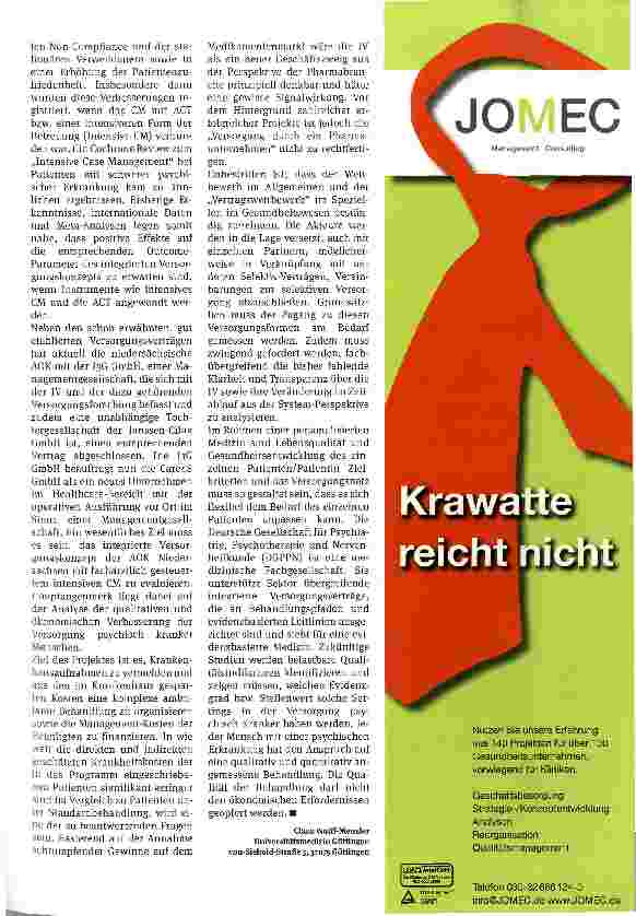 Vorschauseite 2: Die Integrierte Versorgung (IV)