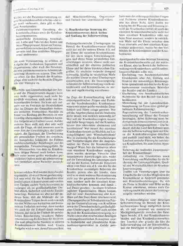 Vorschauseite 6: Krankenhaus und Umwelt in der Entwicklung der 80er Jahre