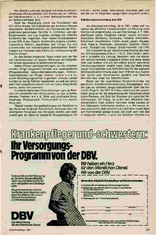 Vorschauseite 2: Bericht der Schülervertreter