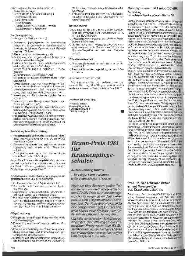 Vorschauseite 2: Die Professionalisierung der Krankenpflege