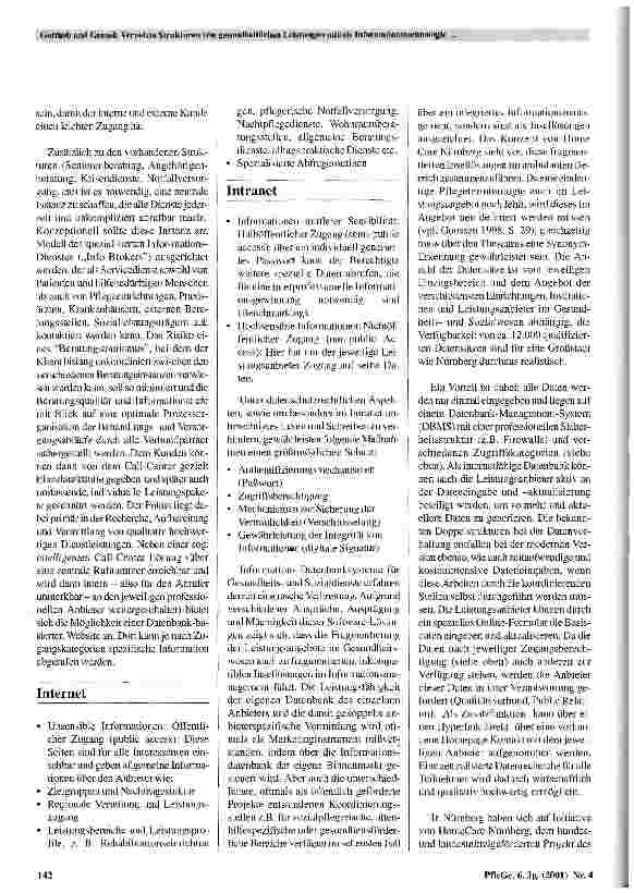 Vorschauseite 3: Vernetzte Strukturen von gesundheitlichen Leistungen mittels Informationstechnologie