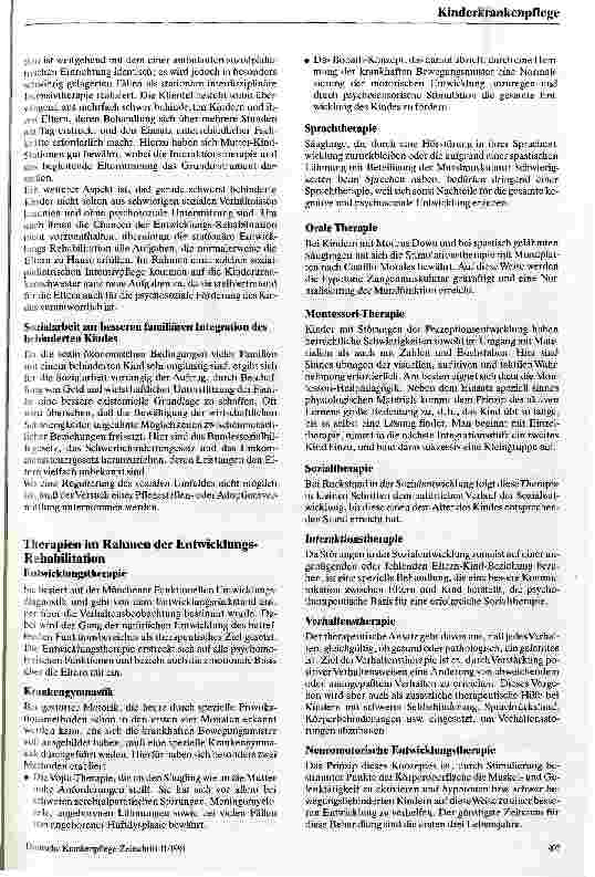 Vorschauseite 4: Entwicklungs-Rehabilitation Ein neues Konzept der Behindertenhilfe