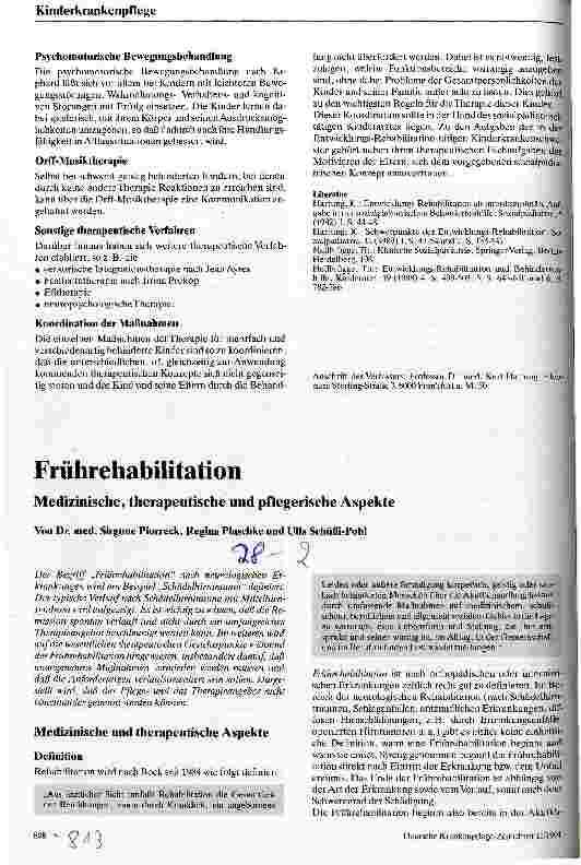 Vorschauseite 5: Entwicklungs-Rehabilitation Ein neues Konzept der Behindertenhilfe