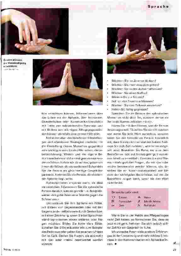 Vorschauseite 2: Menschen mit Aphasie im Altersoder Pflegeheim