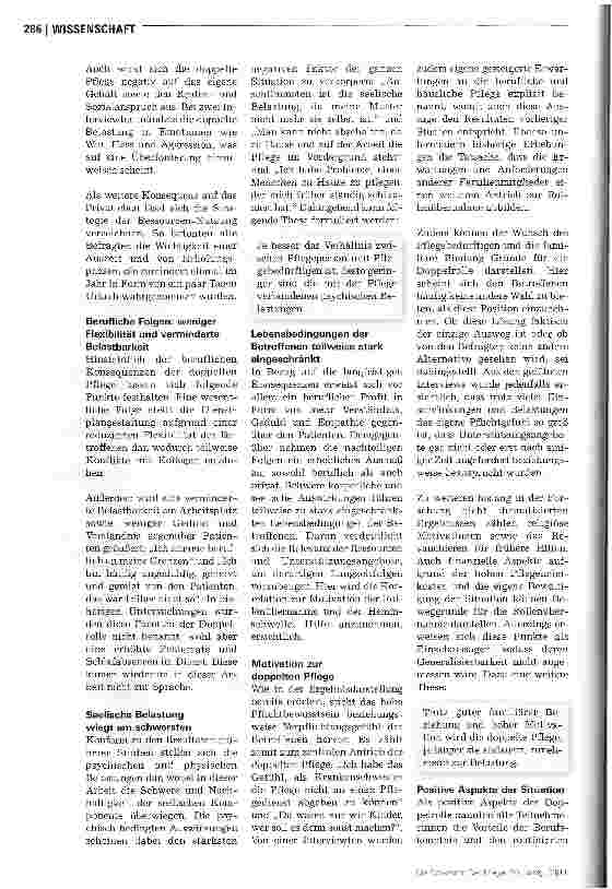 Vorschauseite 4: Qualitative StudiePflegende, die doppelt pflegen