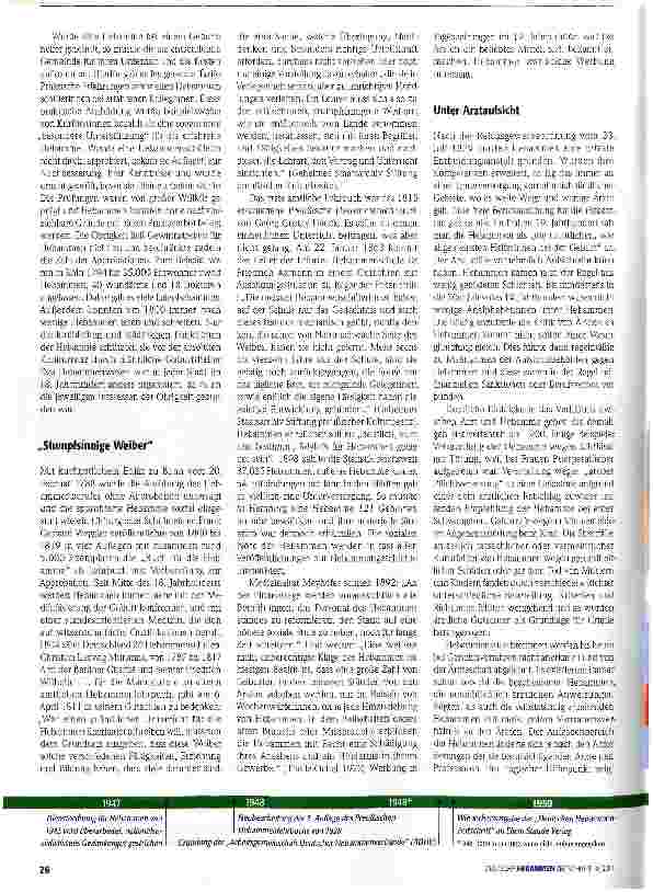 Vorschauseite 2: Berufsstand am Rand
