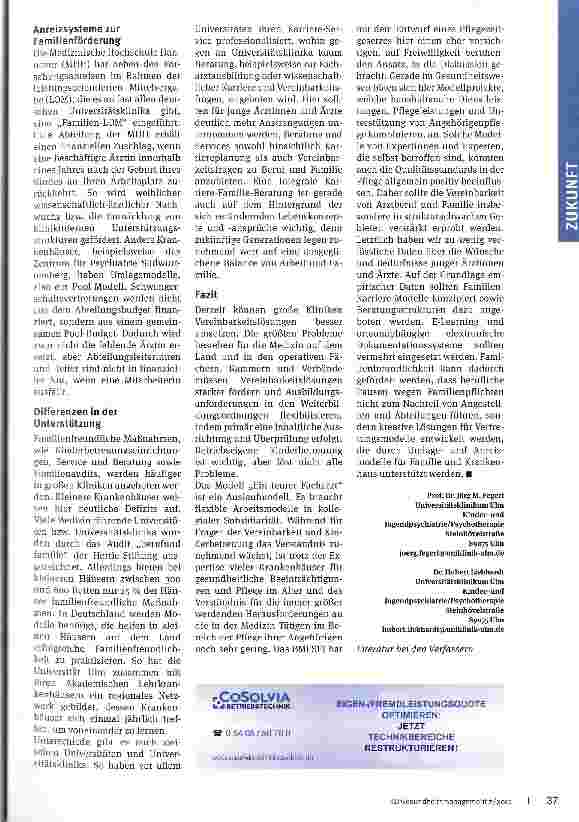 Vorschauseite 4: Zukunft mit Kind