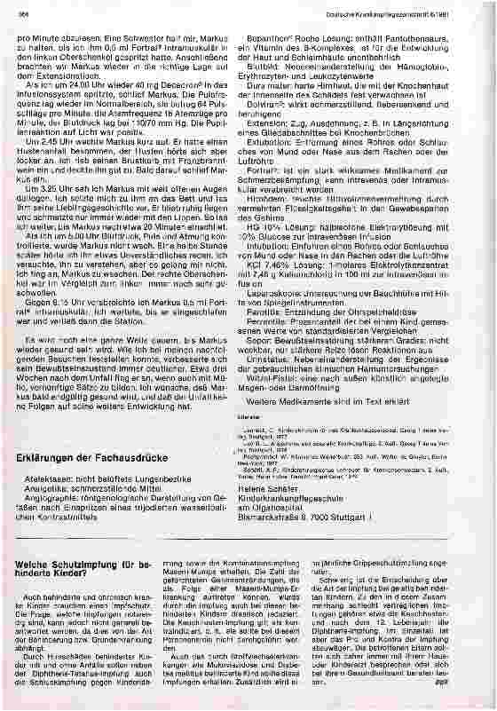 Vorschauseite 6: Pflege eines Kindes mit Contusio cerebri und einer geschlossenen Oberschenkelschaftfraktur