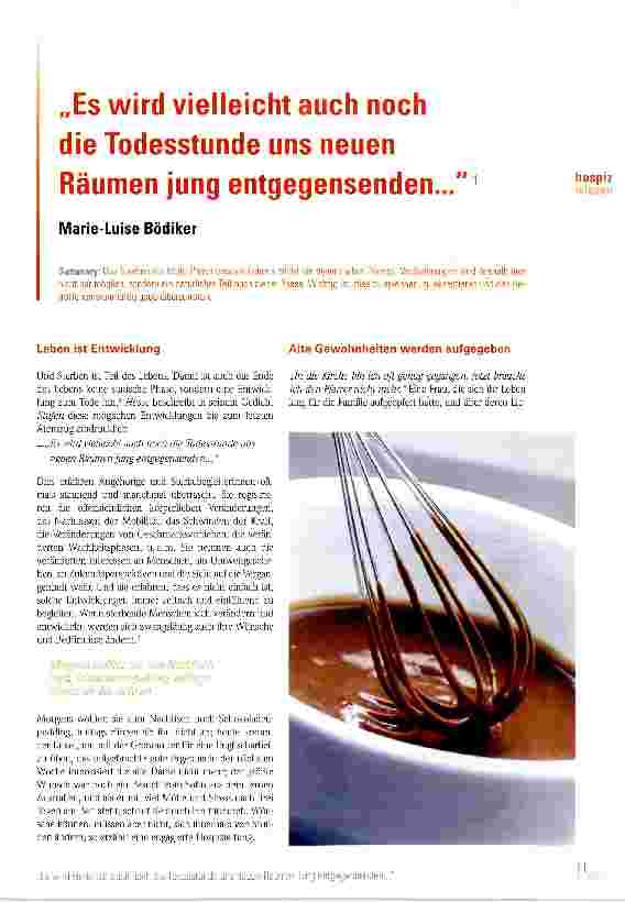 Vorschauseite 1: Es wird vielleicht auch noch die Todesstunde uns neuen Räumen jung entgegensenden...