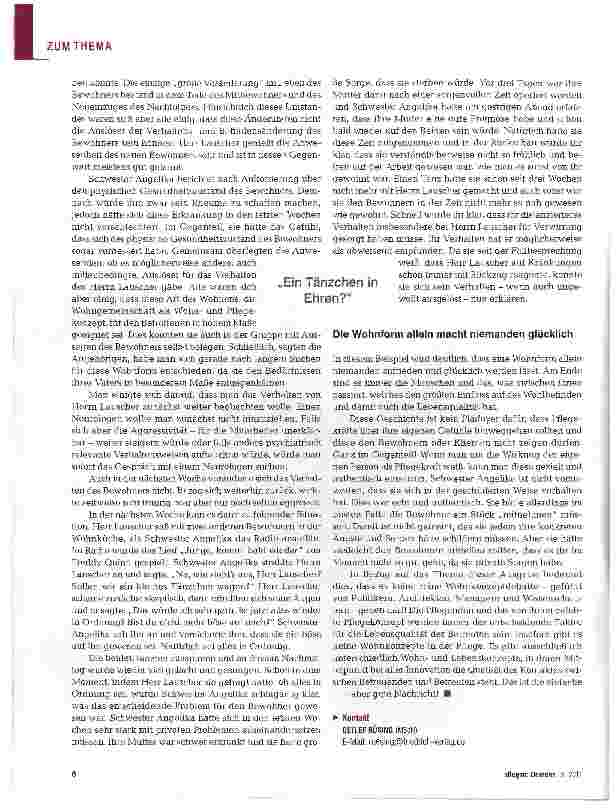 Vorschauseite 3: Der Wohnraum - nur ein Teil des Glücks