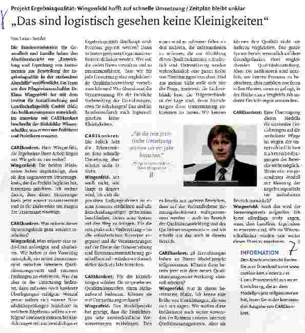 Vorschauseite 1: „Das sind logistisch gesehen keine Kleinigkeiten
