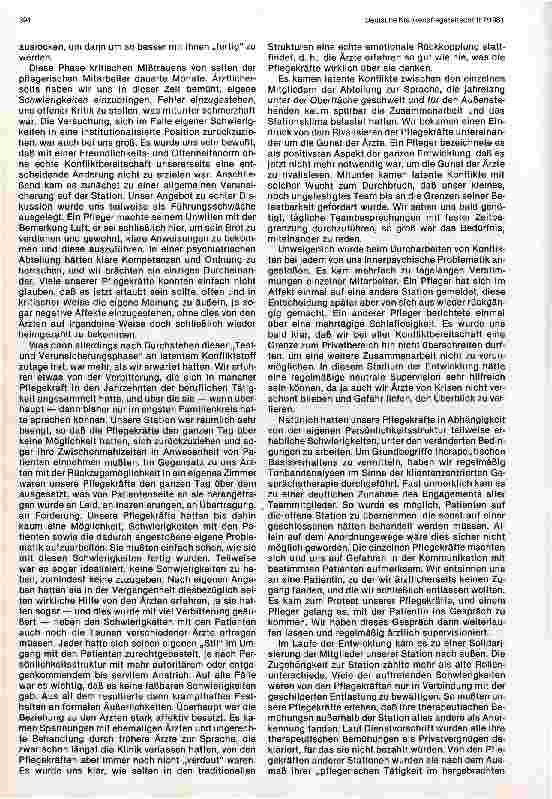 Vorschauseite 3: Die Krankenpflege in Gegenwart und Vergangenheit Ein Erfahrungsbericht aus der Psychiatrie