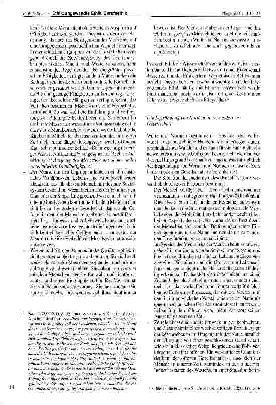 Vorschauseite 3: Ethik, angewandte Ethik, Berufsethik