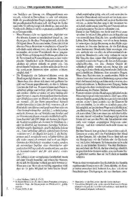 Vorschauseite 5: Ethik, angewandte Ethik, Berufsethik