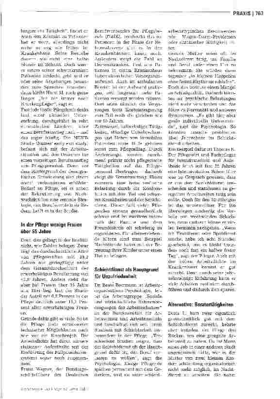 Vorschauseite 2: Suche: neuen Job, biete: Pflegeerfahrung