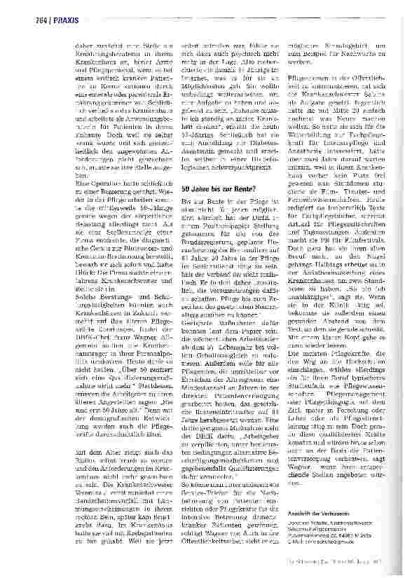 Vorschauseite 3: Suche: neuen Job, biete: Pflegeerfahrung
