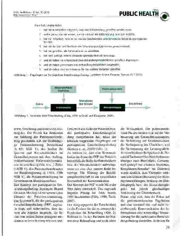Vorschauseite 2: Lohnt sich die partizipative Entscheidungsfindung?