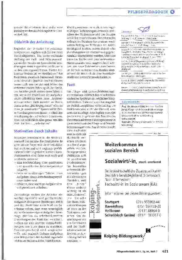 Vorschauseite 4: Lernen zwischen Studium und Beruf
