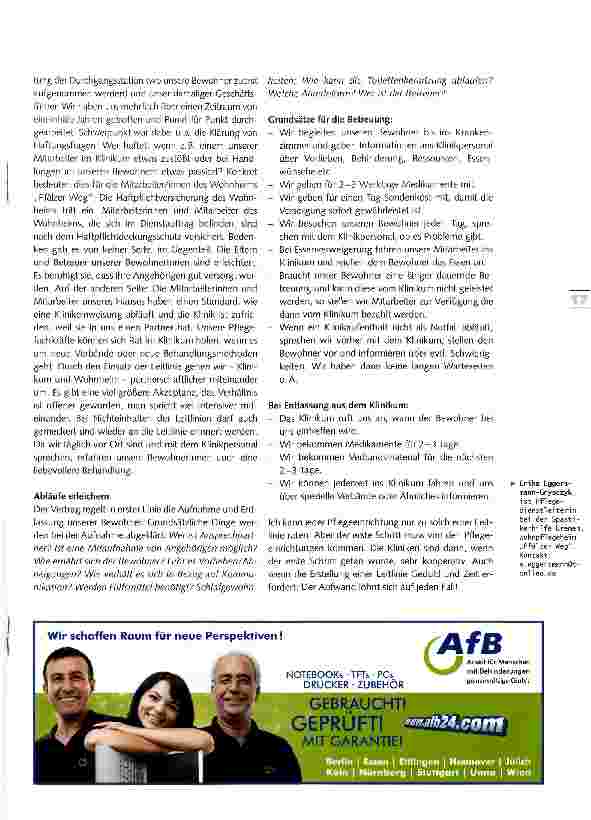 Vorschauseite 2: Gemeinsam an einem Strang ziehen