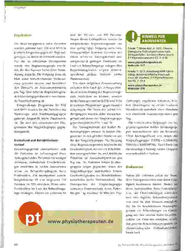 Vorschauseite 4: Effekte einer chronobiologischen Frührehabilitation von Schlaganfallpatienten