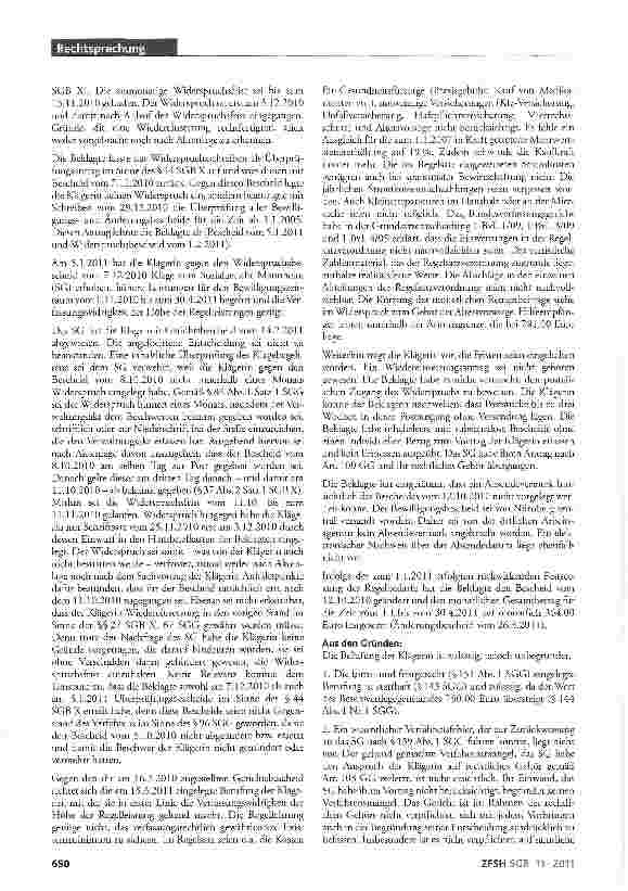 Vorschauseite 2: Neuregelung zur Bemessung des Regelbedarfs für alleinstehende Personen verfassungsgemäß; rechtliches Gehör; Gegenstand des Klageverfahrens; Fiktion der Bekanntgabe des Bescheides…
