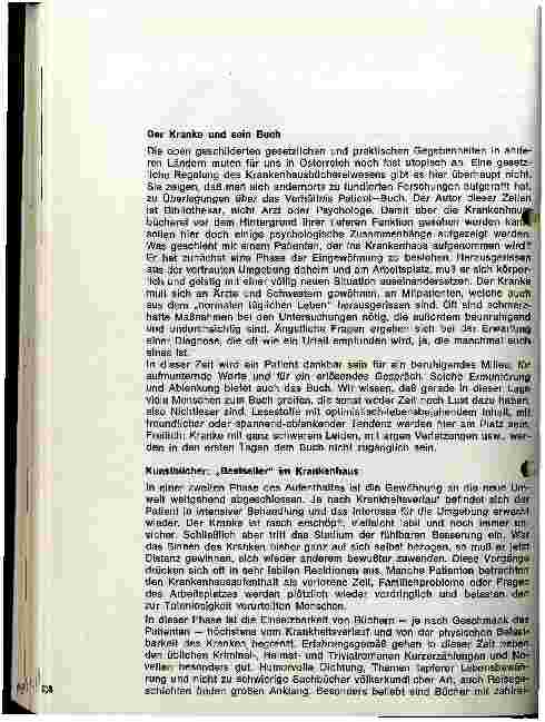 Vorschauseite 2: Das Buch im Krankenhaus