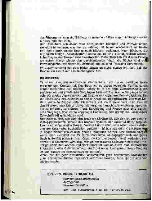 Vorschauseite 4: Das Buch im Krankenhaus
