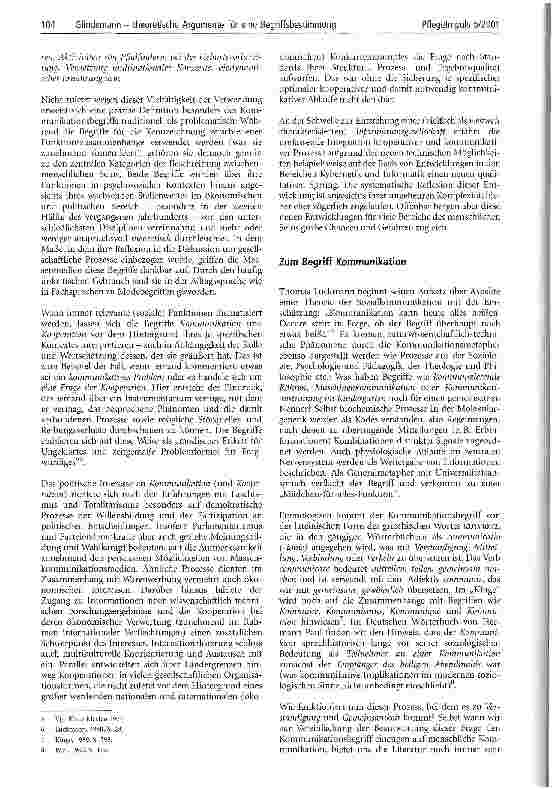 Vorschauseite 2: Kommunikation und Kooperation - theoretische Argumente für eine Begriffsbestimmung