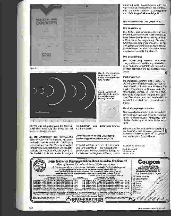 Vorschauseite 4: Die chirurgische Naht 2. Teil: Nahtmaterial
