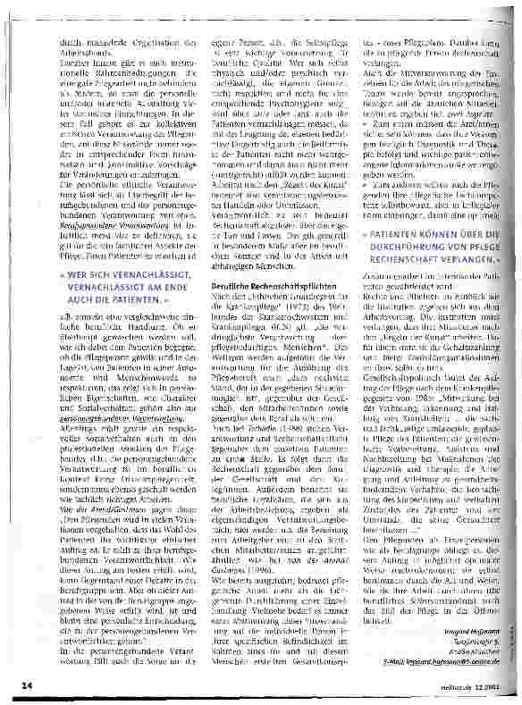 Vorschauseite 3: Pflege nach den Regeln der Kunst