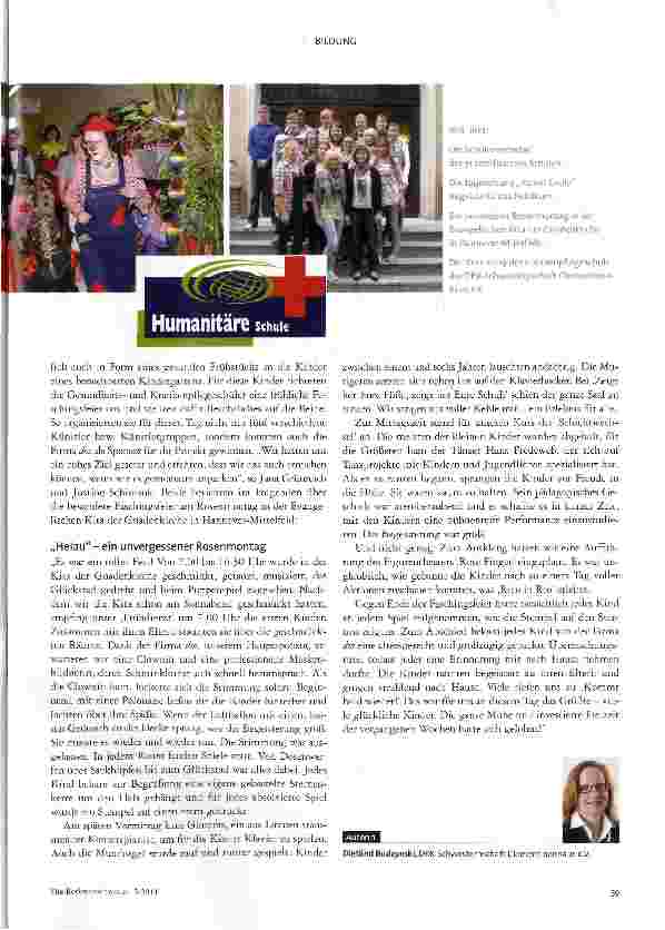 Vorschauseite 2: Engagement für Menschlichkeit