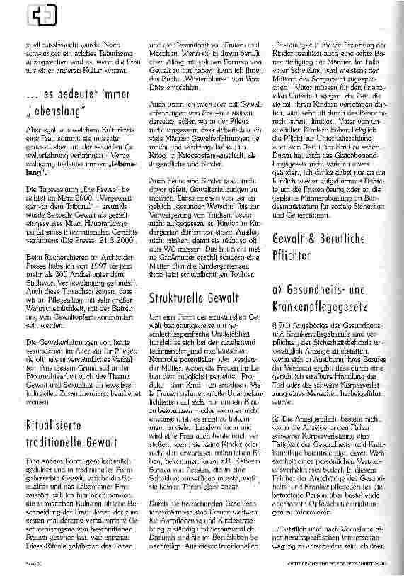 Vorschauseite 3: Frauen &Gewalt