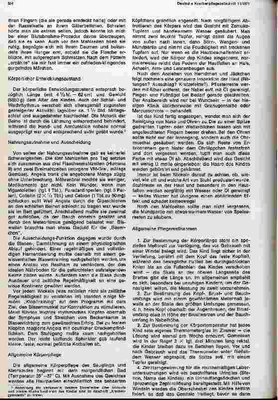 Vorschauseite 4: Bericht über die Pflege eines Kindes das sofort nach der Geburt wegen einer Myelomeningozele operiert wurde