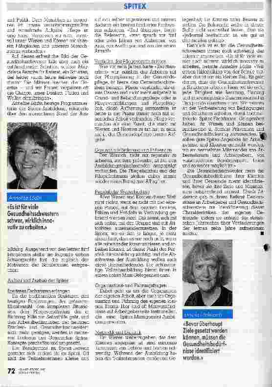Vorschauseite 3: Gesundheitsschwestern überwandern große Widerstände