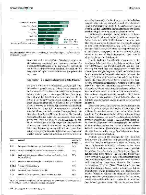 Vorschauseite 3: Reha-Therapiestandards und Qualitätssicherung der Rehabilitation