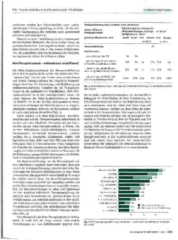 Vorschauseite 4: Reha-Therapiestandards und Qualitätssicherung der Rehabilitation