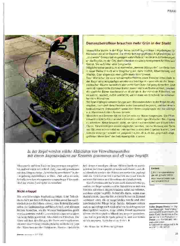 Vorschauseite 2: Flower-Power: Die Guerilla-Gärtner aus der Schwabenmetropole