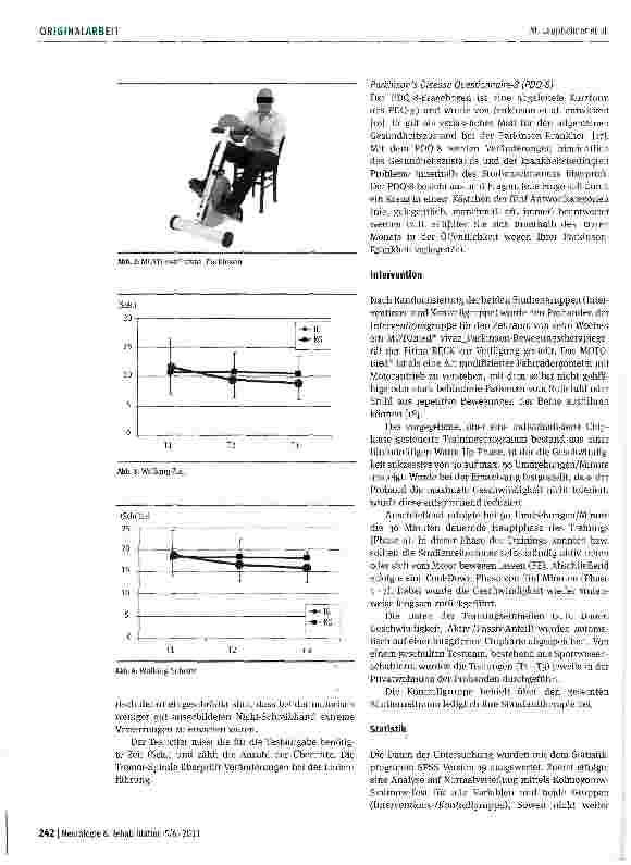 Vorschauseite 4: Forced Exercise-Auswirkungen eines MOTOmed®-Trainings auf parkinsontypische motorische Dysfunktionen