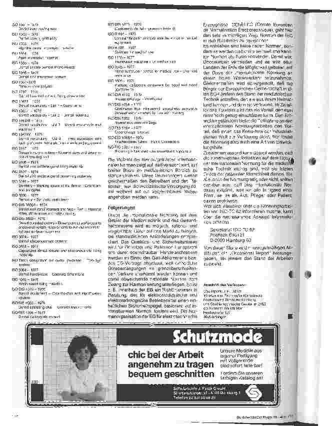 Vorschauseite 4: Aktivitäten auf dem Gebiet der Internationalen Normung