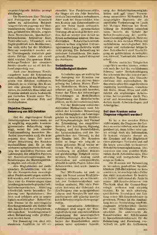 Vorschauseite 2: Multiple Sklerose